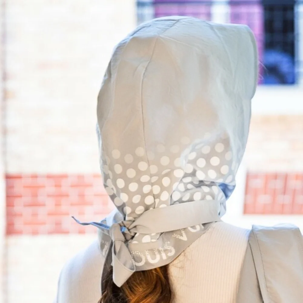 NEW Louis Vuitton Foundation Parisian Rain Cap - Grey - Picture 5 of 5